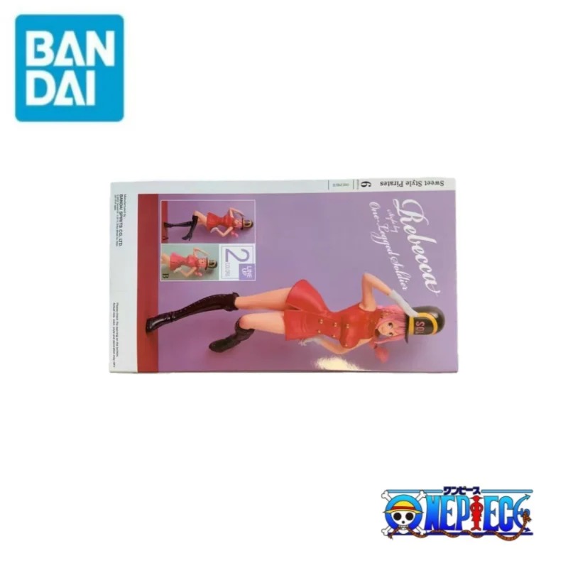 En stock: Figura de acción original Bandai One Piece Banpresto Rebecca 100% genuina, modelo de estatua, adornos, regalos navideños