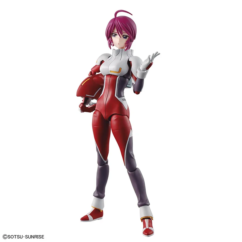 W magazynie Bandai rysunek-wzrost standard Lunamaria Hawke Gundam Seed Destiny zestaw modeli do składania Anime rysunek Model akcji zabawki prezent