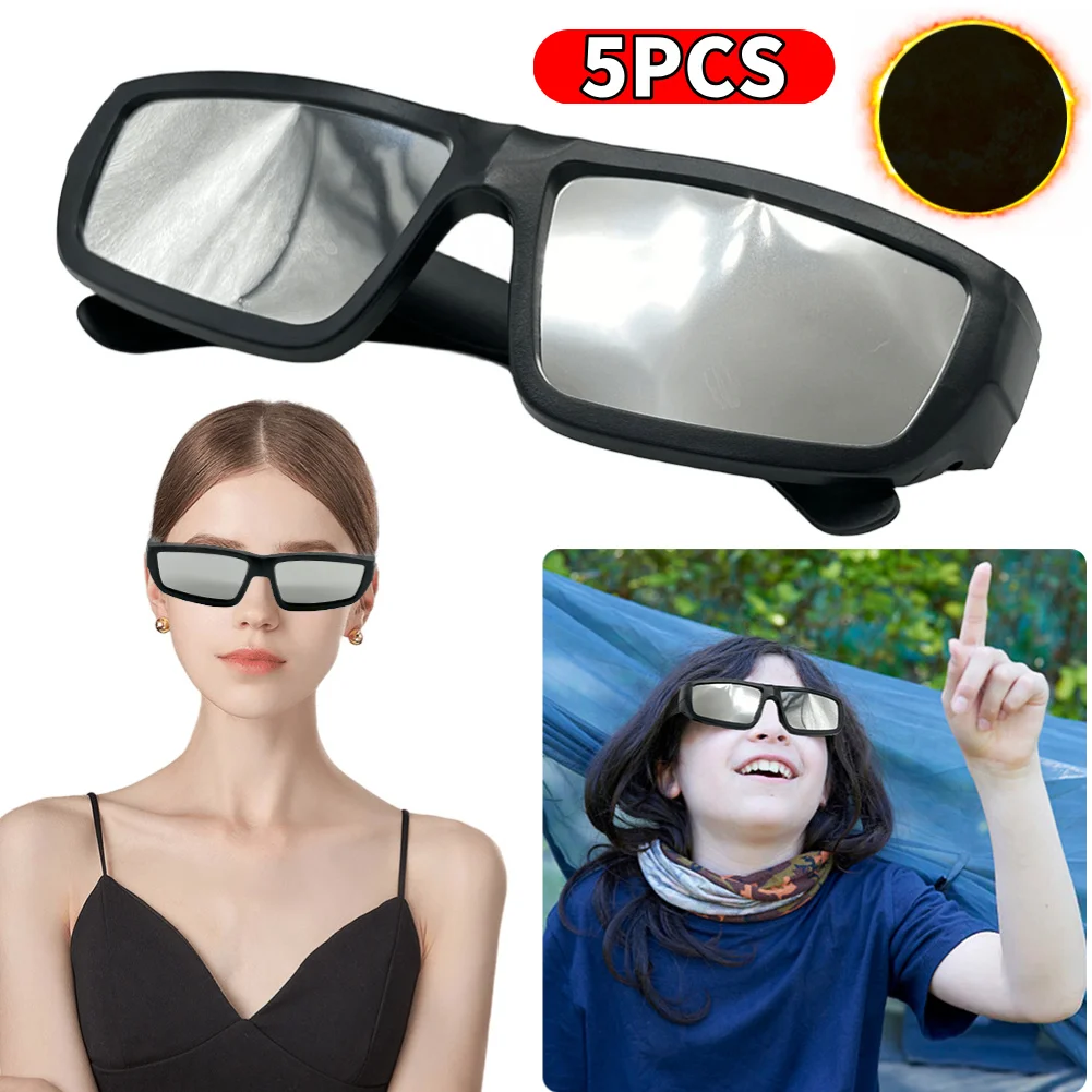 10/5/3/2PCS Safe Shades Solar Eclipse Observation Glasses Solar Eclipse Viewing Glasses for Direct Sun Viewing