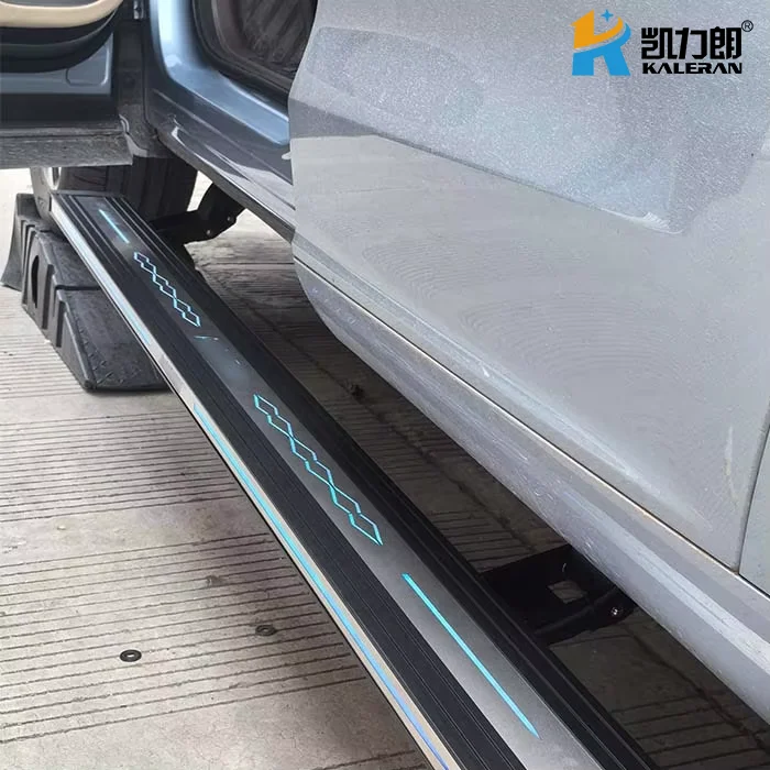 Power Step Running Boards, Electric Side Steps with Double Courtesy LED for BYD Tang DM-i SUV, 600LBS Heavy Duty Aluminum Alloy,