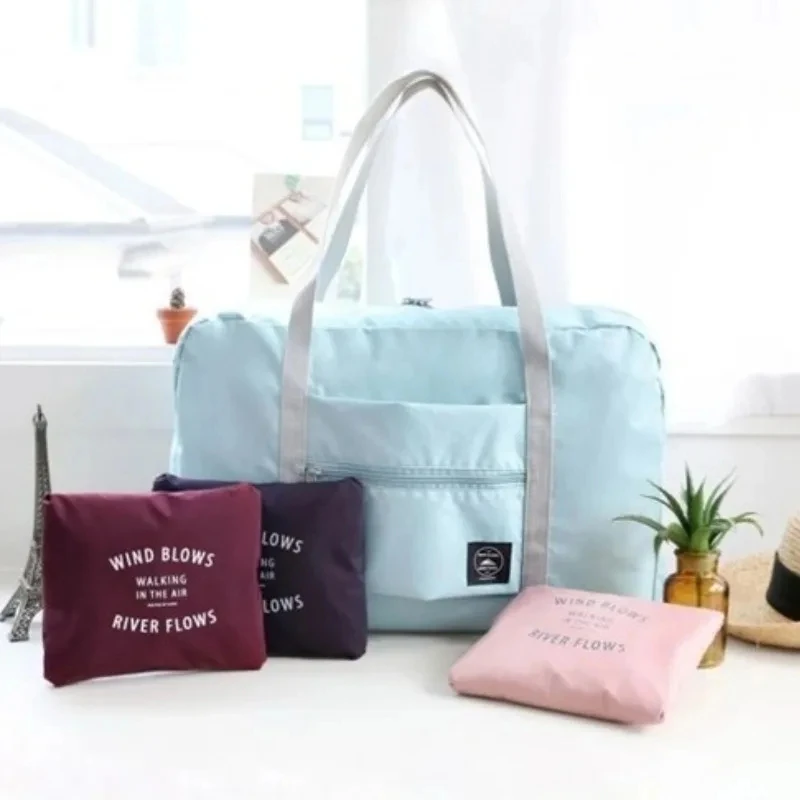 Borsa da viaggio alla moda di grande capacità da 1 pezzo per borse da viaggio Unsiex Weekend Bag con manico Dropshipping