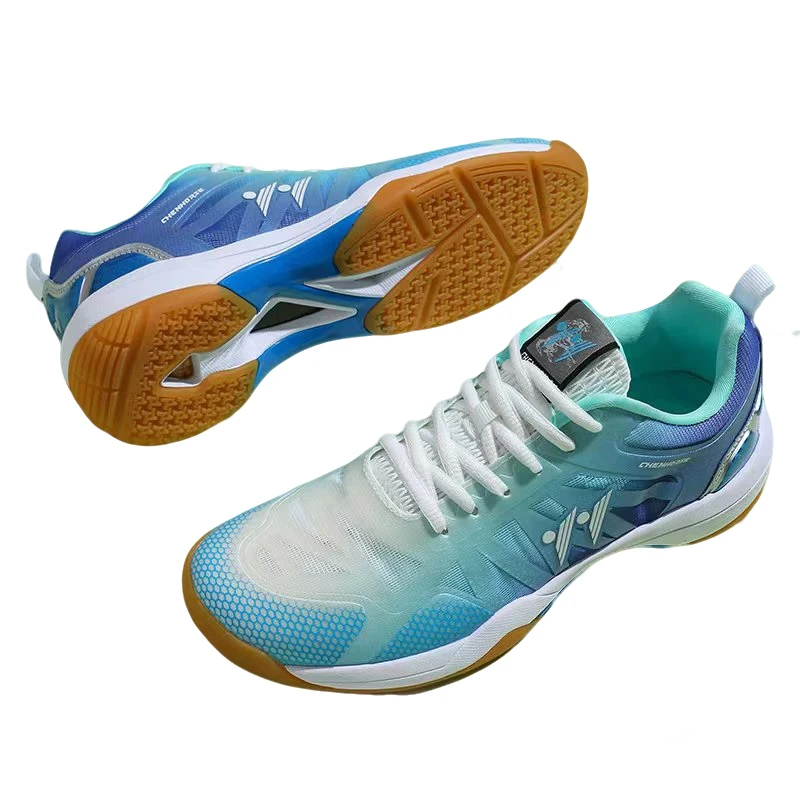أحذية كرة الريشة خفيفة الوزن للنساء والرجال، أحذية تنس الاسكواش لتنس الطاولة، أحذية رياضية مريحة ومسامية وغير قابلة للانزلاق #2