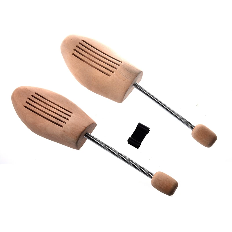 Unisex madeira sapato maca, sapato árvore, sapato Shaper, Cuidado, 3 Par