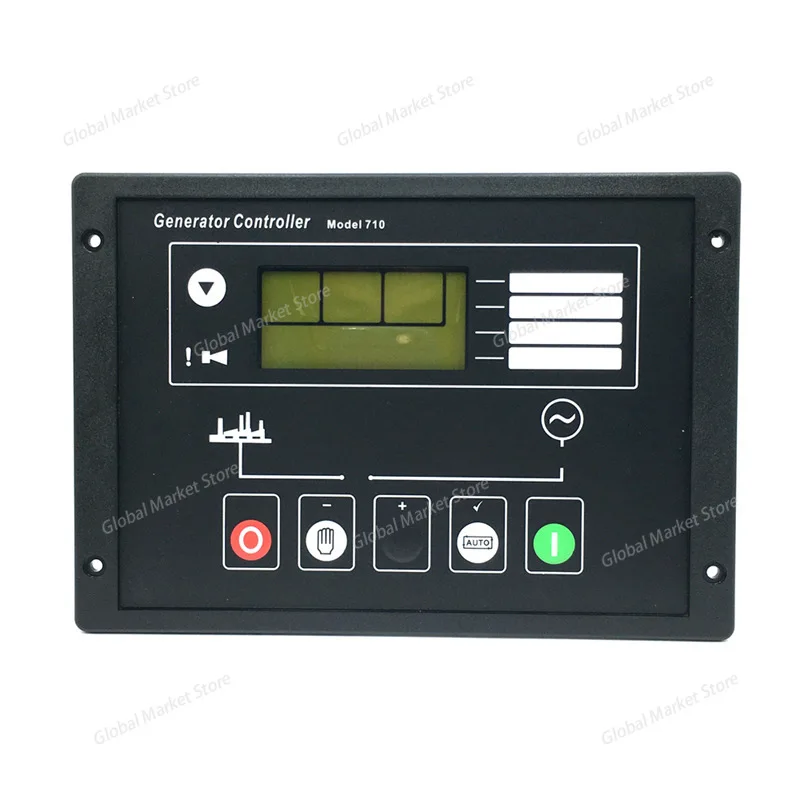 

DSE710 and DSE720 diesel generator set controller, self-starting control panel module, generator set accessories