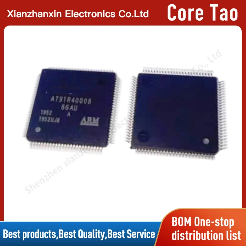AT91R40008-66AU AT91R40008 Chip De Microcontrolador QFP100, Em Estoque, 1Pc Lot