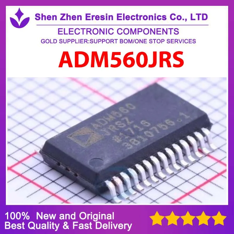 Free shipping  10PCS/LOT   ADM560JRS   SSOP28      New and original