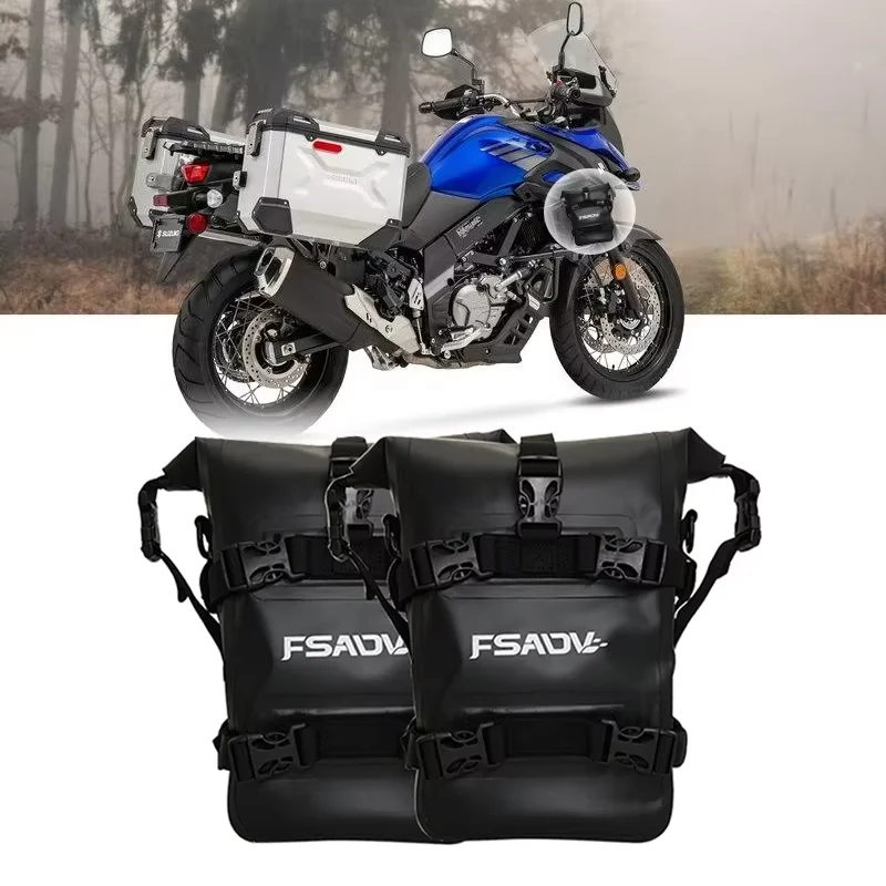 NEW Waterproof Bag Repair Tool Placement Bag For Suzuki V-Strom 650 DL650 Vstrom650 DL1000 DL250 Motorcycle Frame Crash Bars