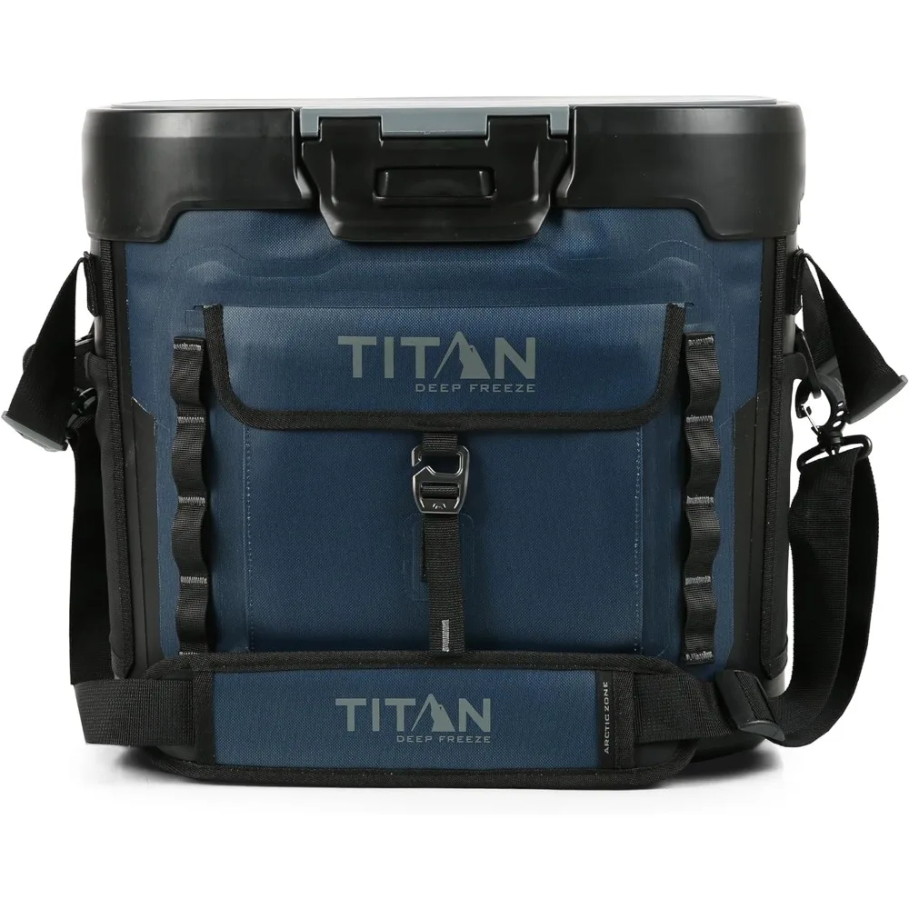 

Titan Deep Freeze Welded Coolers and Welded Backpacks, Leak Proof, Microban Protection, and Multi-Day Ice Retention