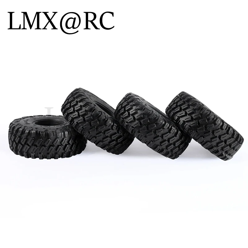 RC Part4PCS 120mm 1.9" Gumowa opona do 1/10 RC Crawler Car Axial SCX10 Pro Capra Traxxas TRX4 RC4WD D90 Redcat