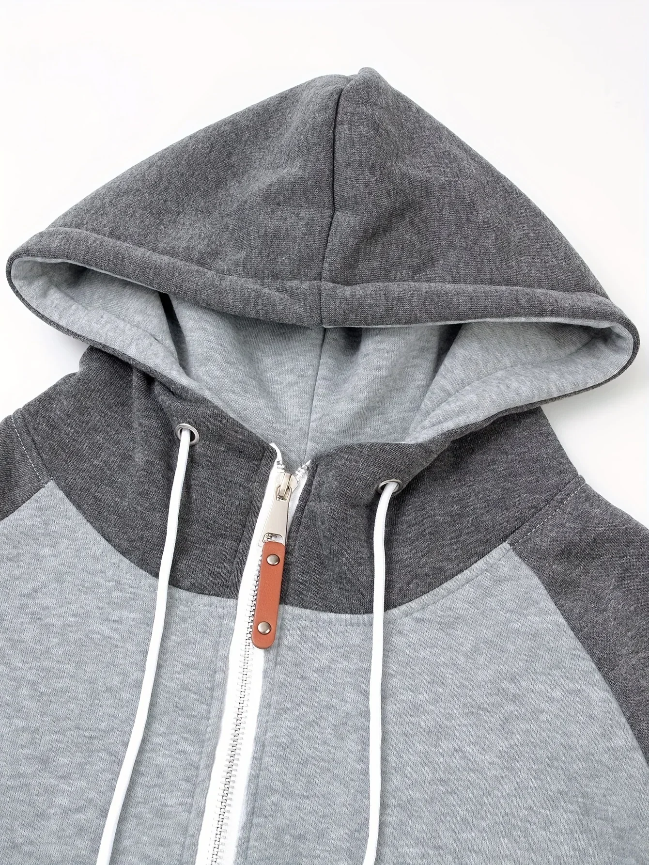 

New Autumn Men's Hooded Sweatshirts Fashion Patchwork Zip-Up Hoodies With Pocket Male Casual Slim Zipper Jacket Basic Streetwear
