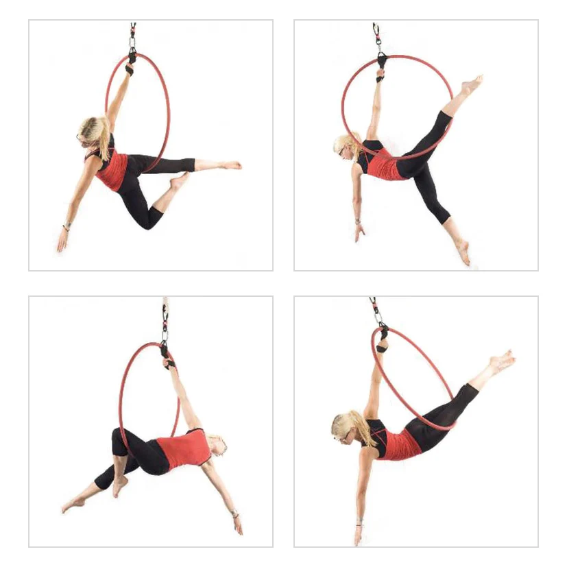 Aerial Hoop Straps for Aerial Acrobatics Strength Fitness Training, Hand Loop Strap, Lyra Aerial Hoop