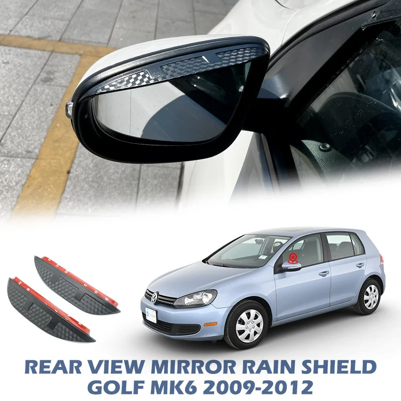 

For VOLKSWAGEN golf6 golf7 golf8 Rear view mirror rain shield,Rear view mirror for rain protection