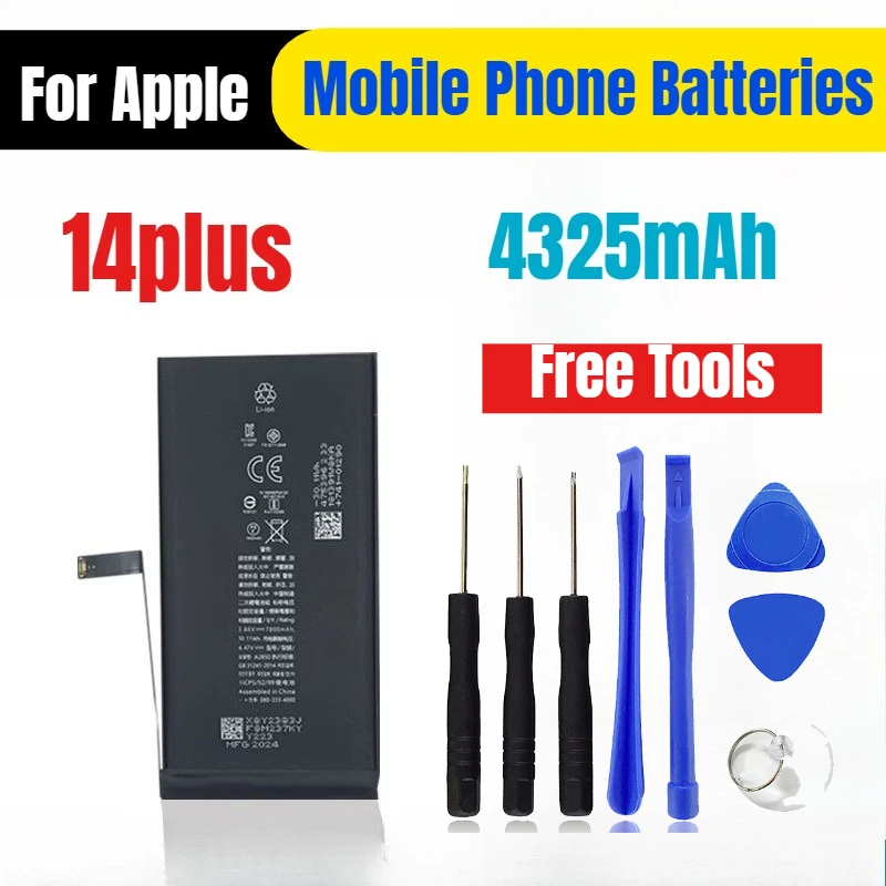 4325mAh para baterias de celular Apple 14plus