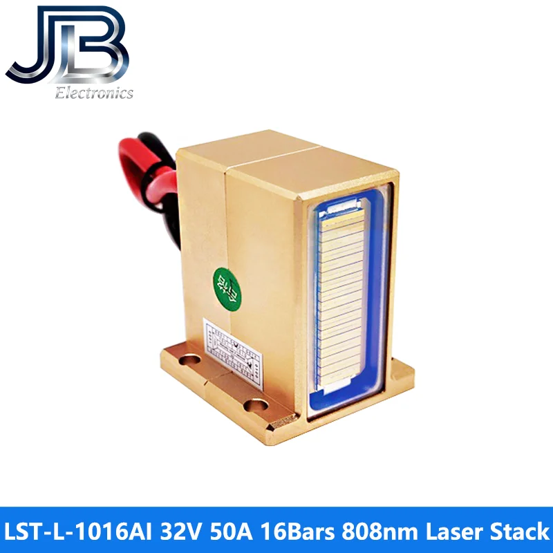 

LST-L-1016AI 16Bars 800W 32V 50A 808nm Laser Stack For Hair Removal
