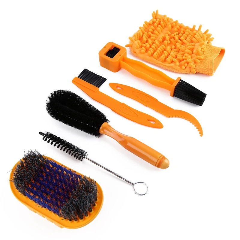 Bicycle Chain Cleaner Scrubber Brushes Mountain Road Bike Chain Cleaning Bicycle Repair Maintenance Tools Accessories