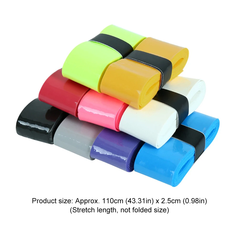 9Pcs Tennis Racket Grip Tape Sweat Absorbent Tennis Overgrip Wrap Badminton Racket Overgrip Tape for Tennis Badminton Pickleball