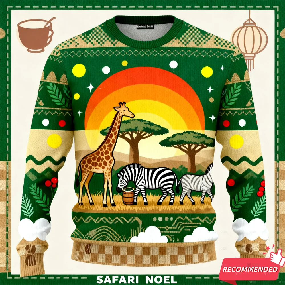 مضحك الحيوان البقرة القبيح عيد الميلاد سترة 2026 الزنجبيل رجل البيرة ثلاثية الأبعاد طباعة عيد الميلاد كوكي المرأة البلوزات البلوز للجنسين سترة #2