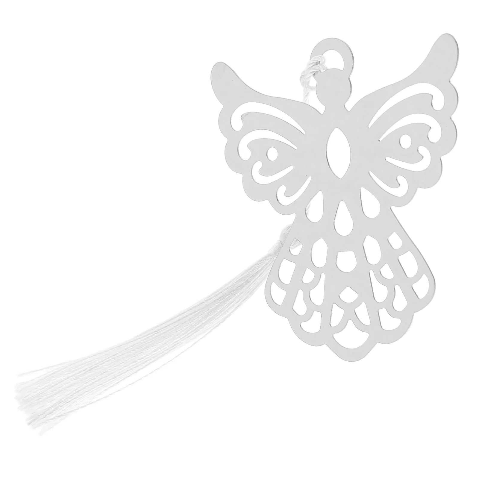 

Stainless Steel Sunflower Bookmark Elegant Tassel Unique Shape Versatile Use Ideal Book Lovers Students Gifts