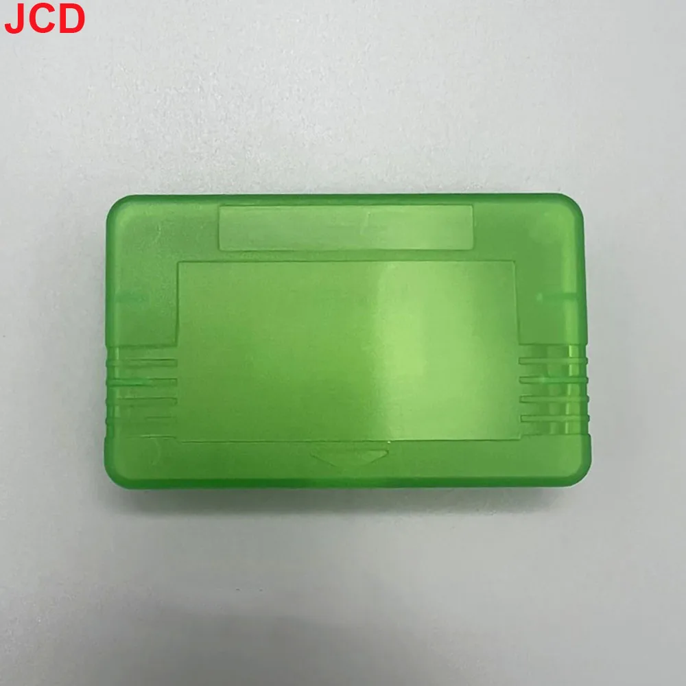 JCD 1pcs Colour Transparent Portable Game Cartridge Case Dust Plastic Game Cards Cover Cases Storage Box For GBA