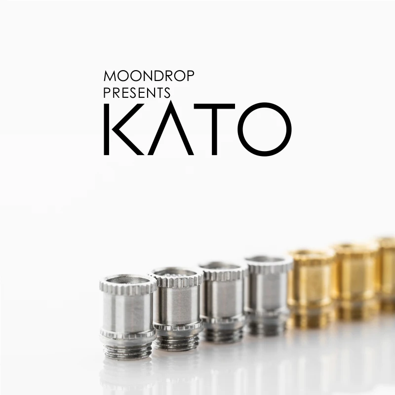 فوهة صوتية قابلة للاستبدال من MOONDROP لسماعات KATO المصنوعة من الفولاذ المقاوم للصدأ والنحاس