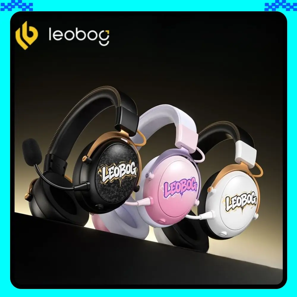 

Беспроводные игровые наушники LEOBOG AX5 для киберспорта (FPS) с Bluetooth, Type-C, 2.4G, 3.5 мм, накладные, 1500 мАч, объемный звук 7.1