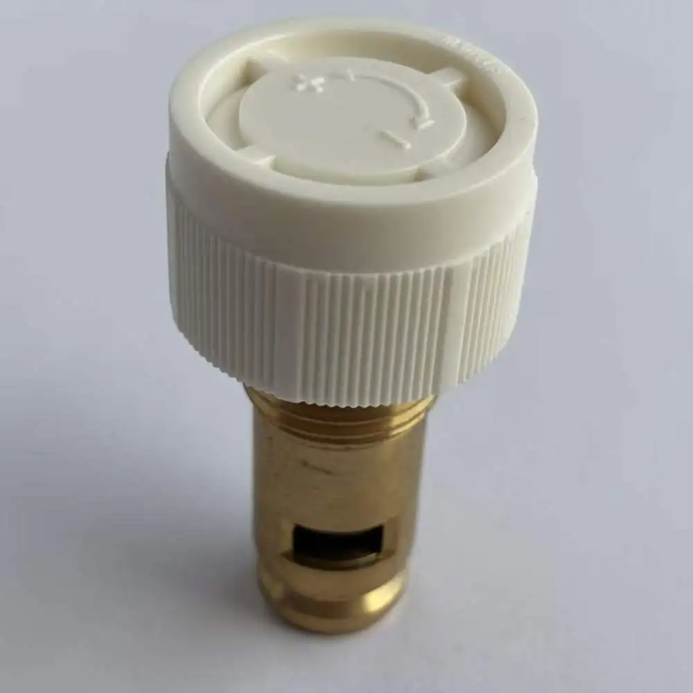 M30x1 5 Thread Brass Radiator Valve Core Thermostatic Controller 1 2 Inch Fitting For Heating System Flow Regulation