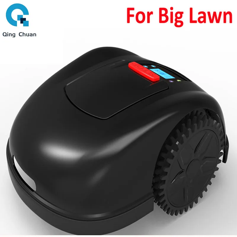 روبوت قص العشب الذكي مع تغطية 1/4 أكرًا 2.5-3 ساعات وقت العمل، طرق قابلة للبرمجة، جهاز تحكم عن بعد، واي فاي/4G/BlueTooth/App