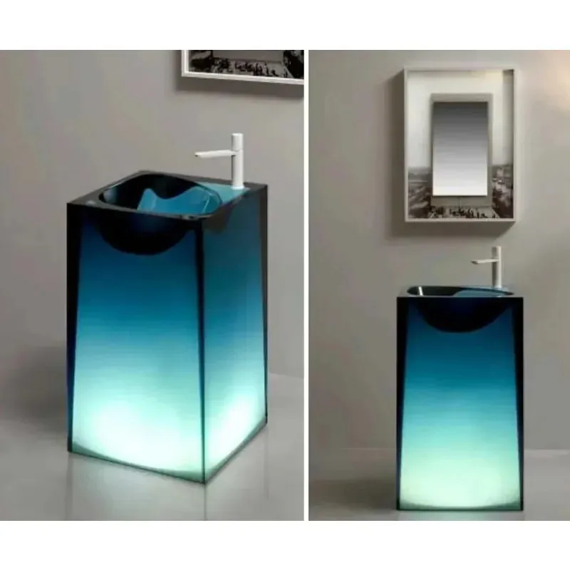 

Artificial Stone/Resin Pedestal Wash Basin FU-3036