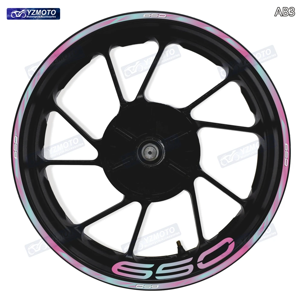 

Наклейки на колесные диски для мотоцикла Z650, передние и задние, 17 дюймов, светоотражающие, водонепроницаемые, декоративные