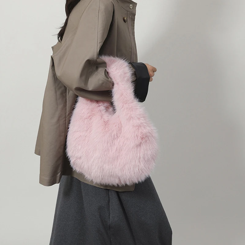 Thumbnail 3 - #47 Faux Fur Shoulder Bags Deals & Discounts