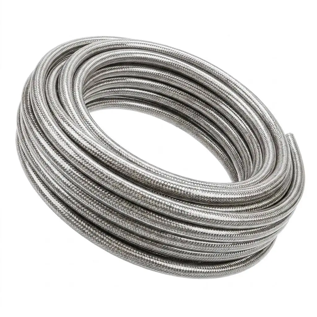 3METER-3AN Steel Wire Weaving Brake Pipe Hydraulic Oil Hose Motorcycle Auto Tube Flexible Disc Brake Hose ID:3.2mm OD：7.5MM