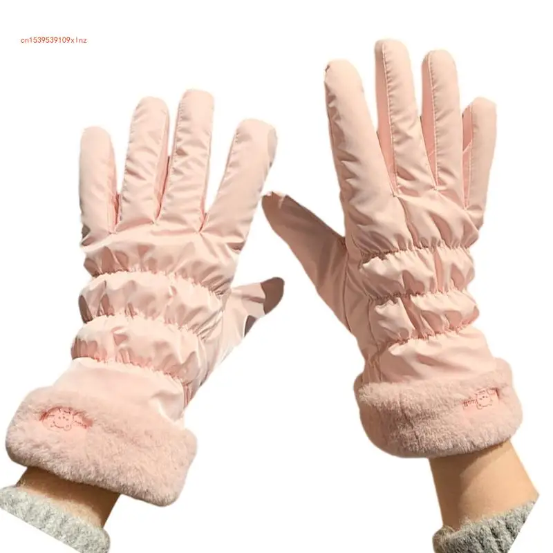 Stylish Touchable Screen Function Thermal Gloves Windproof Hand Protectors