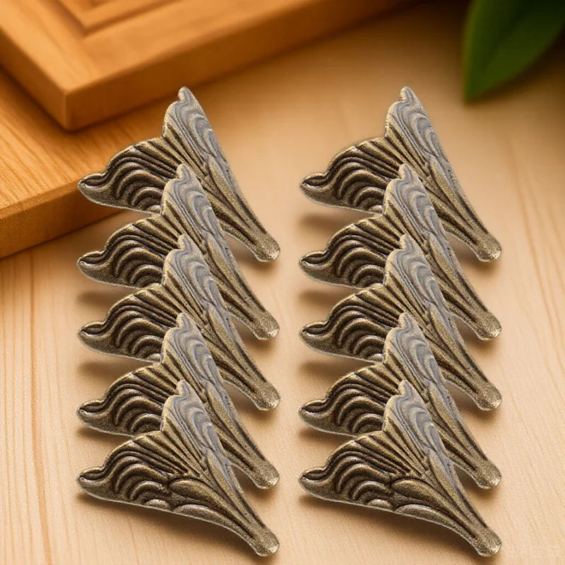 

10pcs Furniture Feet Metal Zinc Alloy For Furniture Support Corner Protectors Short Table Legs Replacement Sofa Feet Dresser