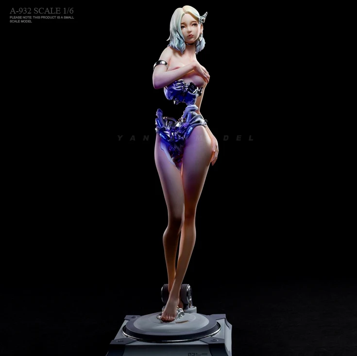 

1/6 Resin model kits figure beauty colorless and self-assembled A-932