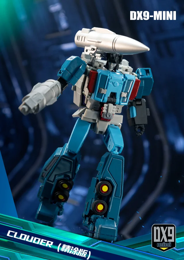 DX9-mini 01A Triple cambiadores Doubleclouder DX9mini Clouder Vasili juguetes transformadores de pequeña escala