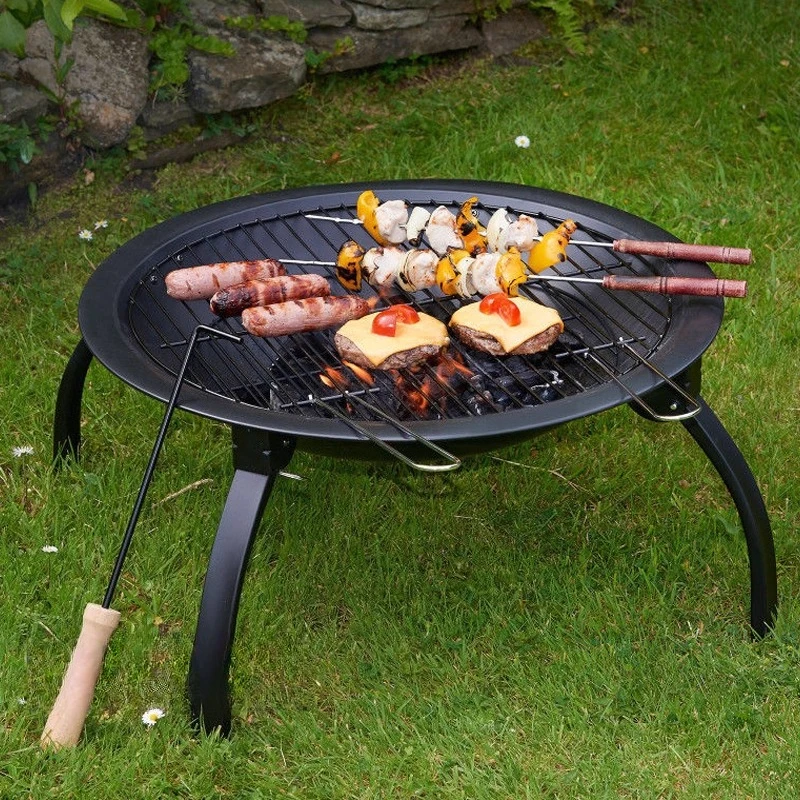 Household Indoor Barbecue Grill Charcoal Stove Heating Brazier Outdoor Portable Foldable
