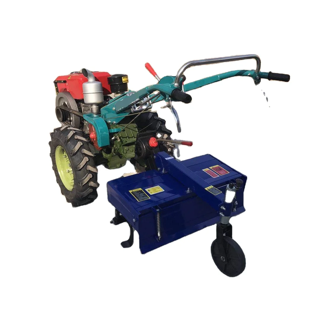 

【Hot】8-15 H-P Cultivator Tiller Multifunctional Mini Walking Tractors Micro Tillage Machine Power Weeder Tiller