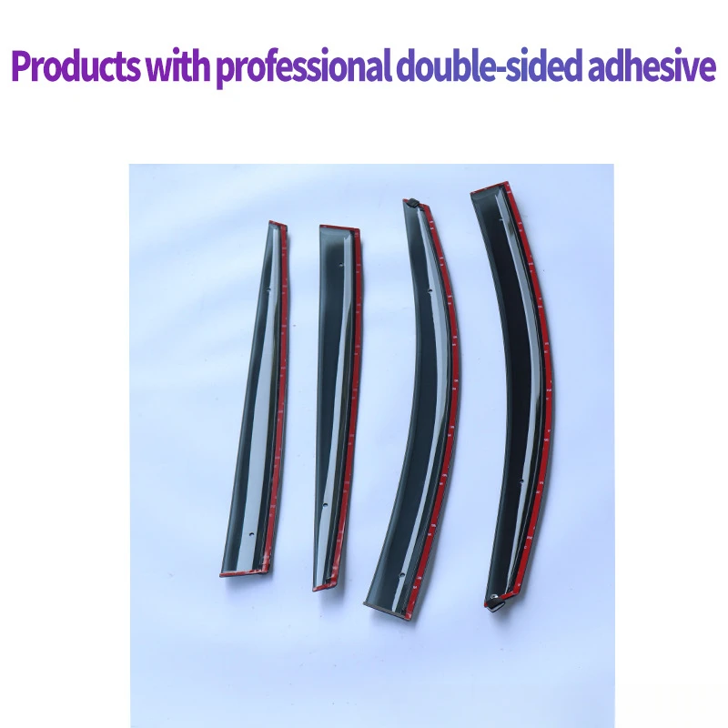 Car Window Visors Thickening Deflector Windshields For Toyota VERSO 2009-2018 4Pcs Anti-glare Door Visor Weathershields Tools