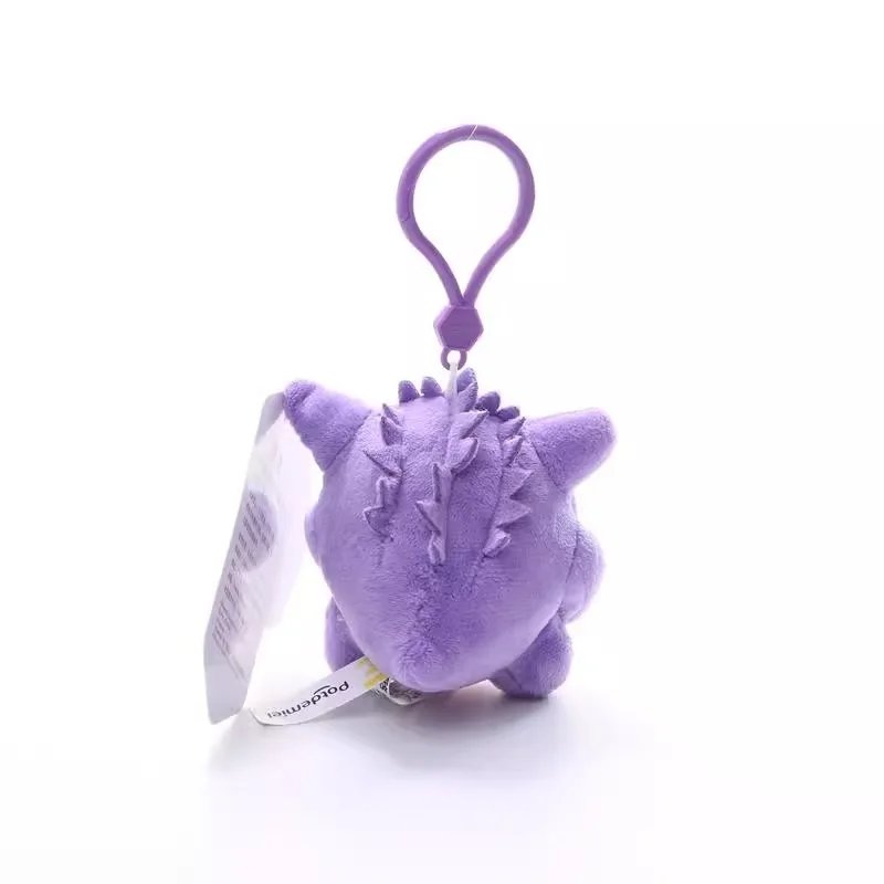 Véritable Pokemon Gengar Love Series Kawaii peluche jouet porte-clés sac à dos pendentif porte-clés poupée cadeaux d'anniversaire pour enfant filles