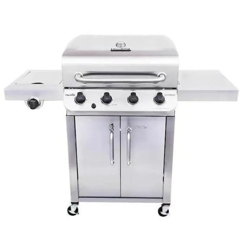 Stainless steel gas household gourmet dinner outdoor barbecue grill