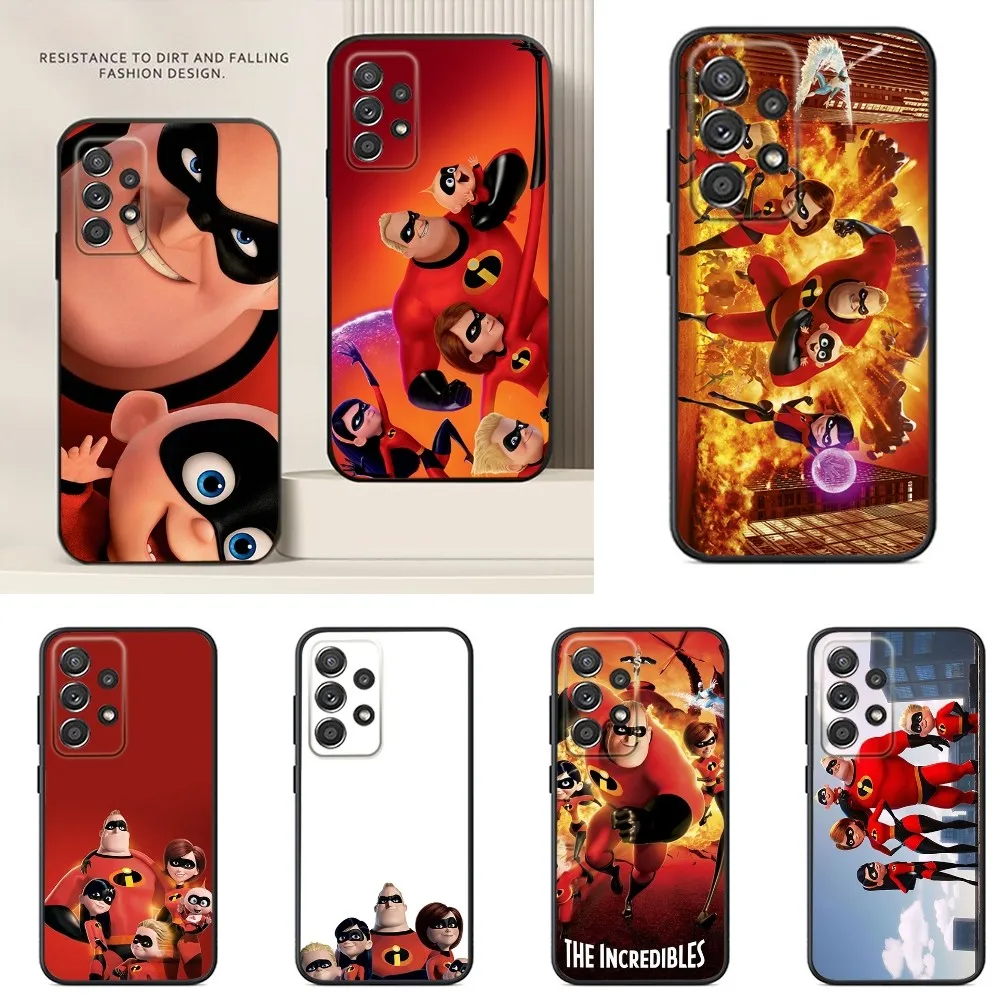 moves The I-Incredibles  Phone Case For Samsung S24,S23,S22,S21,S20,S10,S10E,S9 Ultra Plus FE Note 20 Ultra 10 9 Plus Case