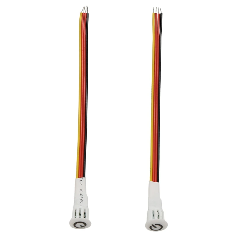 A16R-2Pcs Touch Dimmer Switch DC3.7V 5V 12V Stepless Dimmer Switch Sensor For LED Light, RV, Cabinet, Wardrobe And Strip