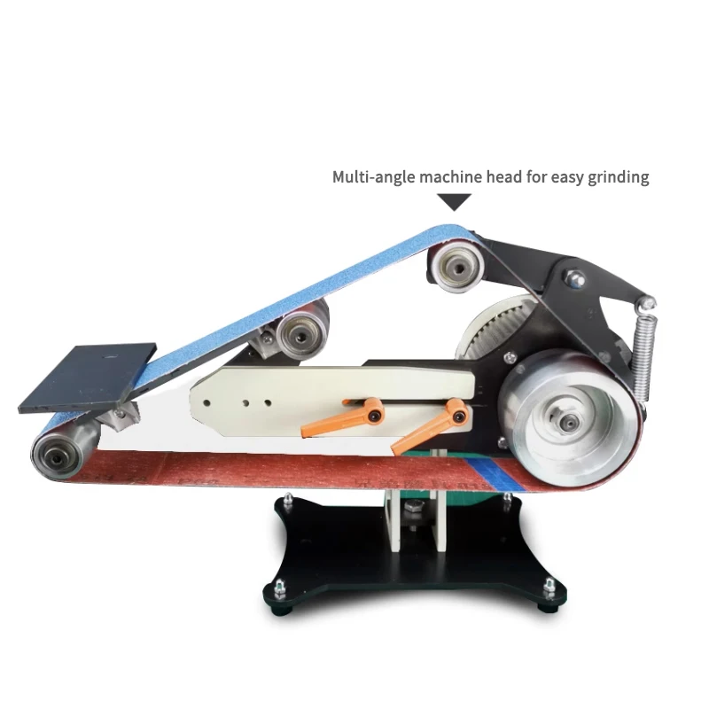 915x50MM Electric Belt Sander Upgraded Vertical Horizontal Polishing Grinding Machine Angle Grinder Brushless Servo Motor 220V