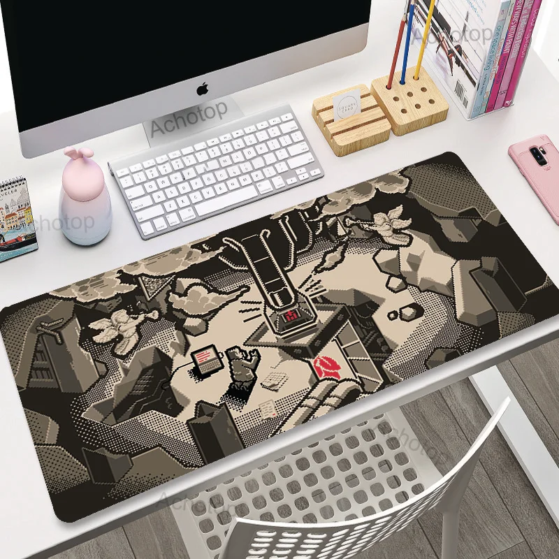 Skull Large Gaming Mouse Pad Gamer Big Mouse Mat Computer XXL MousePad 100x50cm PC Keyboard Desk Mat Pink Design DIY Mice Pad