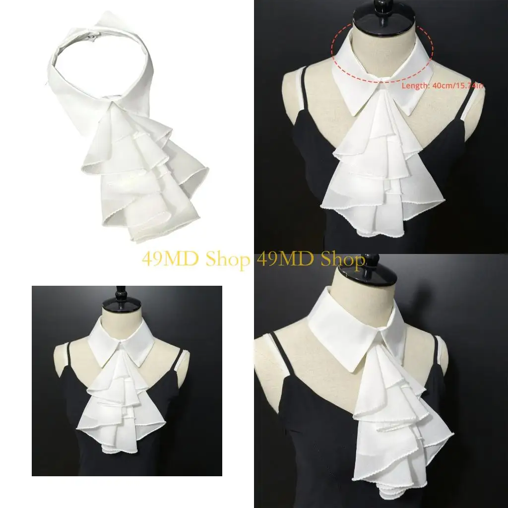 col-chemise-victorien-49md-faux-col-a-revers-superpose-col-amovible-a-volants-sur-le-devant-pour-les-reunions-d'affaires