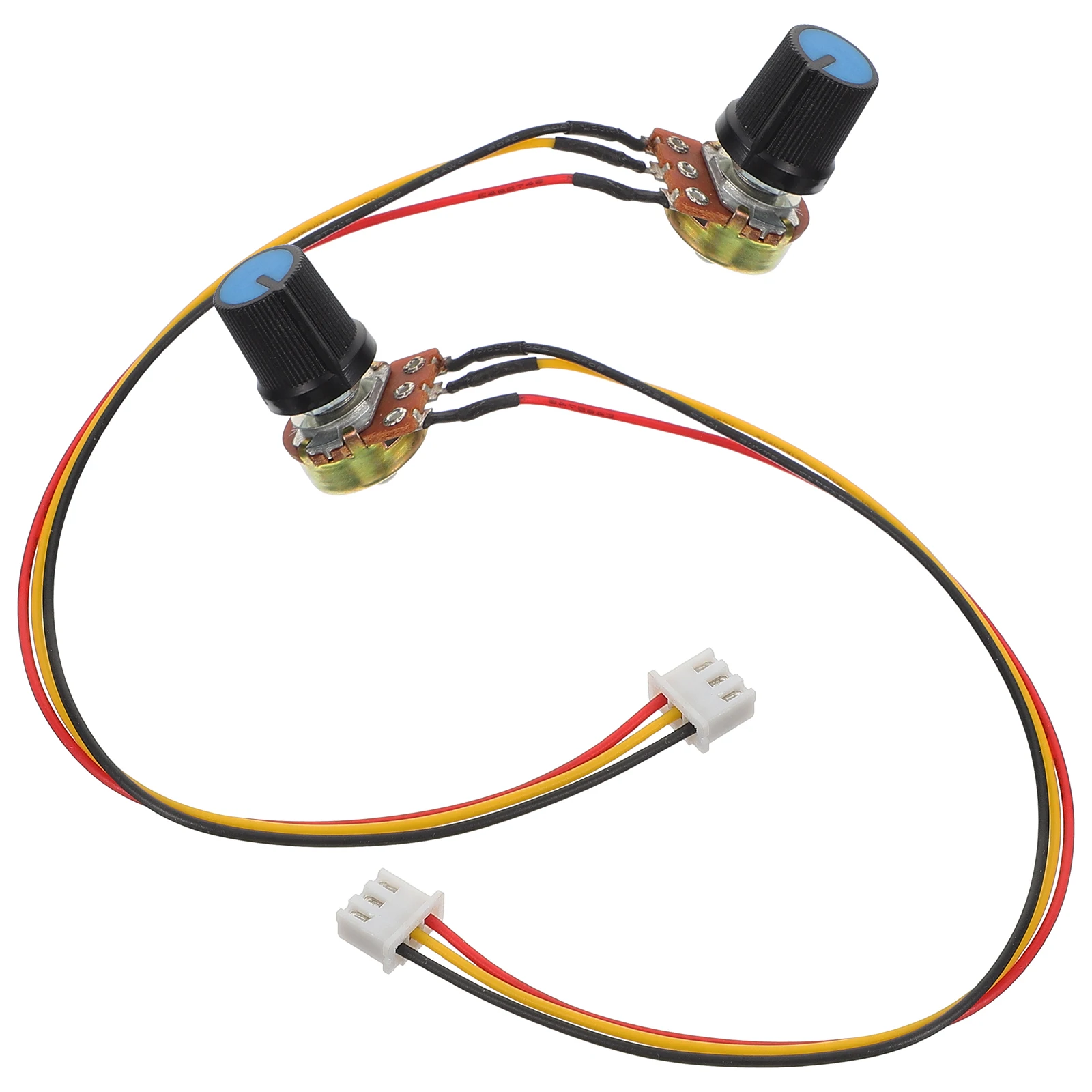 

2pcs B10K 3P XH2 54 Linear Taper Volume Control Knob Variable Resistor Potentiometer Connector Wire Guitar Parts Tools