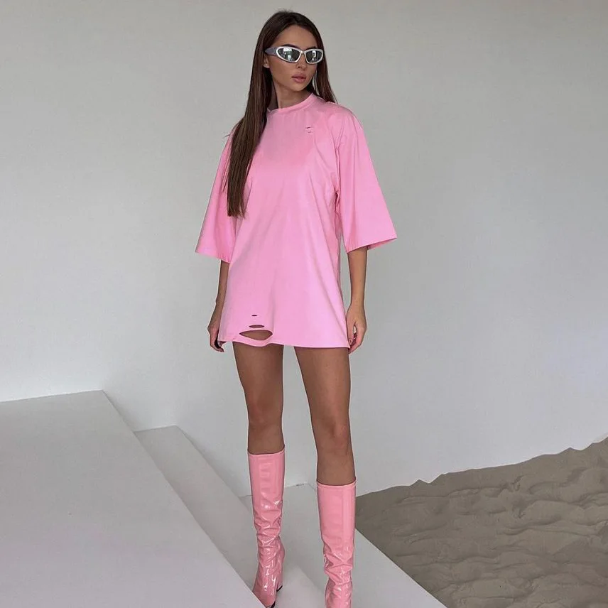 เสื้อยืดผู้หญิงแขนสั้นพิมพ์ลาย Zekye รุ่น Traffic Zara 2025