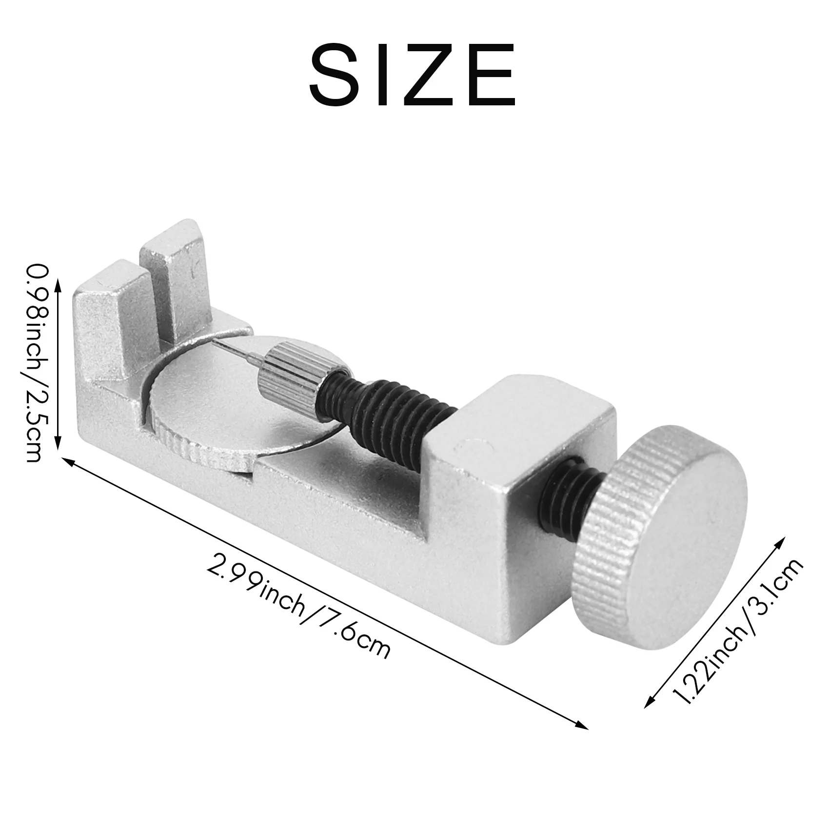 Kit per la rimozione dei collegamenti dell'orologio, strumento per la rimozione del cinturino dell'orologio, strumento per la dimensionamento dell'orologio, strumento per la rimozione dei perni dell'orologio con 12 perni extra