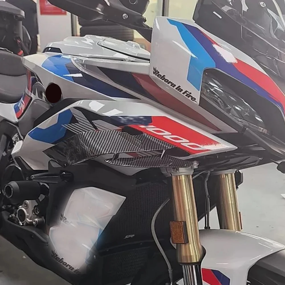 NEW For BMW S1000XR S 1000 XR 2019-2024 Motorcycle Parts Front Wing Aerodynamic Winglet Fairing Cowl Fixed Wing