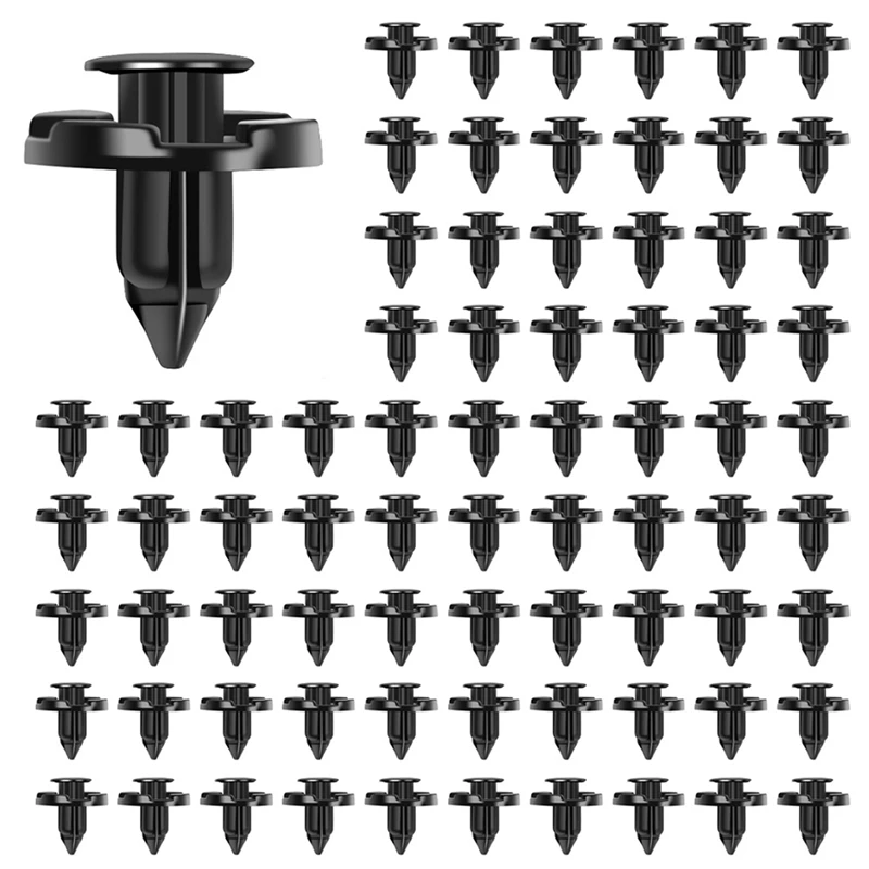 

800PCS Push Type Retainer Clips 8Mm Fender Liner Clips For Nissan Infiniti Trim Rivet Body Fasteners 01553-09321